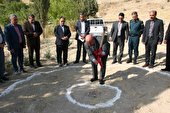 مخزن بتنی ۲ هزار مترمکعبی دهستان میشخاص کلنگ زنی شد