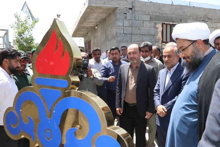 گازرسانی به شهر بیکاه رودان و 3 روستای تابعه عملیاتی شد