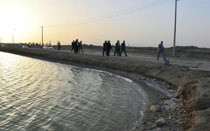 بازدید رئیس کل دادگستری هرمزگان از شرکت پرورش میگوی فوق متراکم قشم در راستای رفع موانع تولید