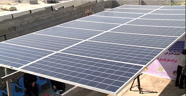 خدمات نیروگاه خورشیدی خانگی به مددجویان هرمزگانی