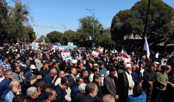 اتمام حجت | جوشش یاران رسول الله (ص) زیر باران و آفتاب علیه اغتشاشگران