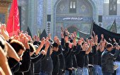 100هیئت مذهبی استان یزد درحرم مطهر رضوی به عزاداری می پردازند