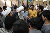 دیدار صمیمی با دانشجویان