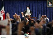 جمعی از مردم اصفهان با رهبر انقلاب دیدار کردند
