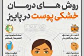 اینفوگرافیک | روش‌های درمان خشکی پوست در پاییز