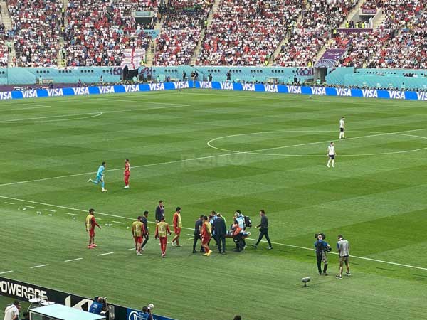 اولین تعویض اجباری برای تیم ملی ایران  اولین تعویض اجباری برای تیم ملی ایران 