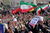 گزارش تصویری | راهپیمایی مردم تهران در پی جنایت حرم مطهر احمدبن موسی (ع)