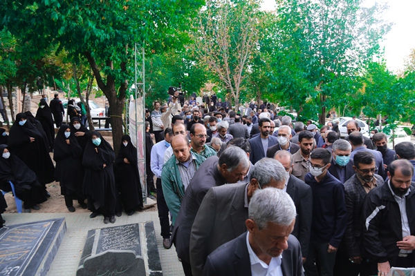 گرامیداشت چهلمین روز عروج خادم الشهداء حاج مرتضی بیاتی اشکفتکی