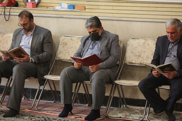 گرامیداشت چهلمین روز عروج خادم الشهداء حاج مرتضی بیاتی اشکفتکی