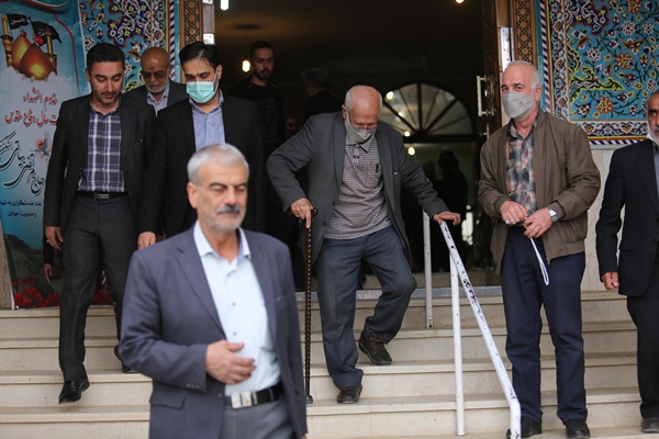 گرامیداشت چهلمین روز عروج خادم الشهداء حاج مرتضی بیاتی اشکفتکی