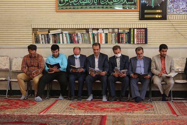 گرامیداشت چهلمین روز عروج خادم الشهداء حاج مرتضی بیاتی اشکفتکی