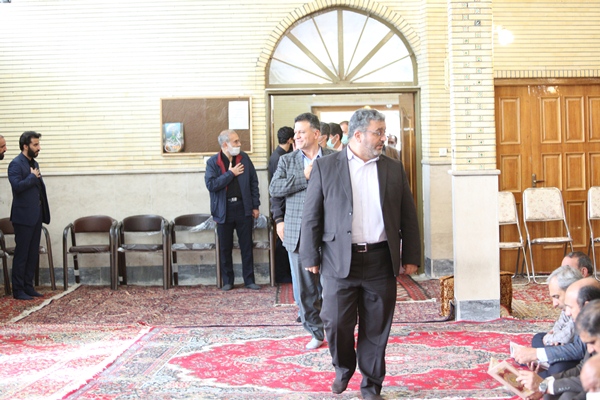 گرامیداشت چهلمین روز عروج خادم الشهداء حاج مرتضی بیاتی اشکفتکی