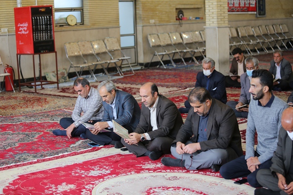 گرامیداشت چهلمین روز عروج خادم الشهداء حاج مرتضی بیاتی اشکفتکی