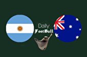 ببینید | خلاصه بازی آرژانتین - استرالیا