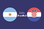 ببینید | خلاصه بازی آرژانتین - کرواسی