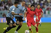 توقف اروگوئه مقابل کره‌ جنوبی