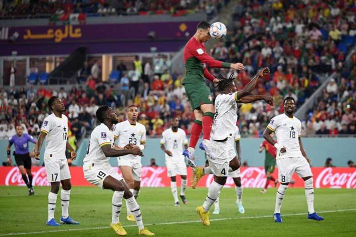  پیروزی سخت پرتغال مقابل غنا | تاریخ‌سازی رونالدو