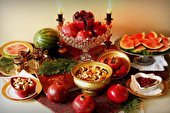 اداب و رسوم یزدی ها در شب چله