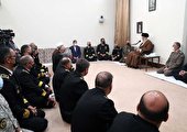 گزارش تصویری | دیدار تعدادی از فرماندهان نیروی دریایی ارتش با رهبر انقلاب