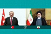 گفتگوی تلفنی رؤسای جمهور ایران و ترکیه درباره فلسطین