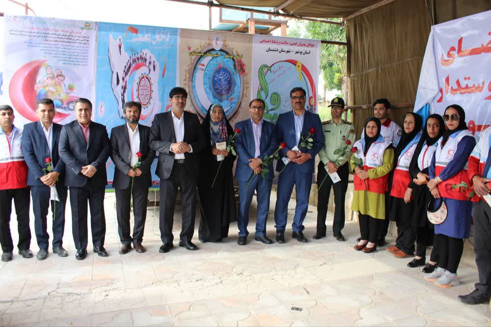 آئین استقبال از مسافرین نوروزی برگزار شد