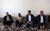 دیدار مدیرکل بنیاد هرمزگان با دو خانواده ایثارگر دهستان گهره