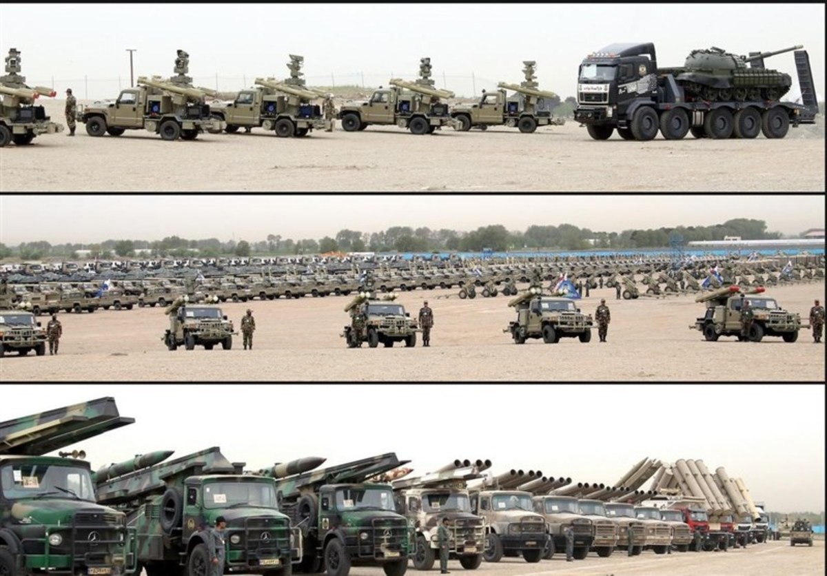 ۱۰۸۴ دستگاه انواع تسلیحات و تجهیزات جدید و بازآماد شده به نیروی زمینی ارتش تحویل شد.