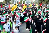 ببینید | حضور مردم مشهد در راهپیمایی روز قدس