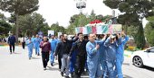 پیکر مطهر “شهید مهری” در هلدینگ پتروپالایش اصفهان تشییع شد
