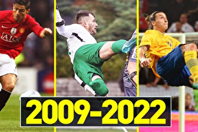 ببینید | زیباترین گل سال فوتبال از 2009 تا 2022