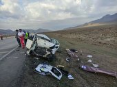 جان باختن دو جوان در تصادف محور همدان به سنندج