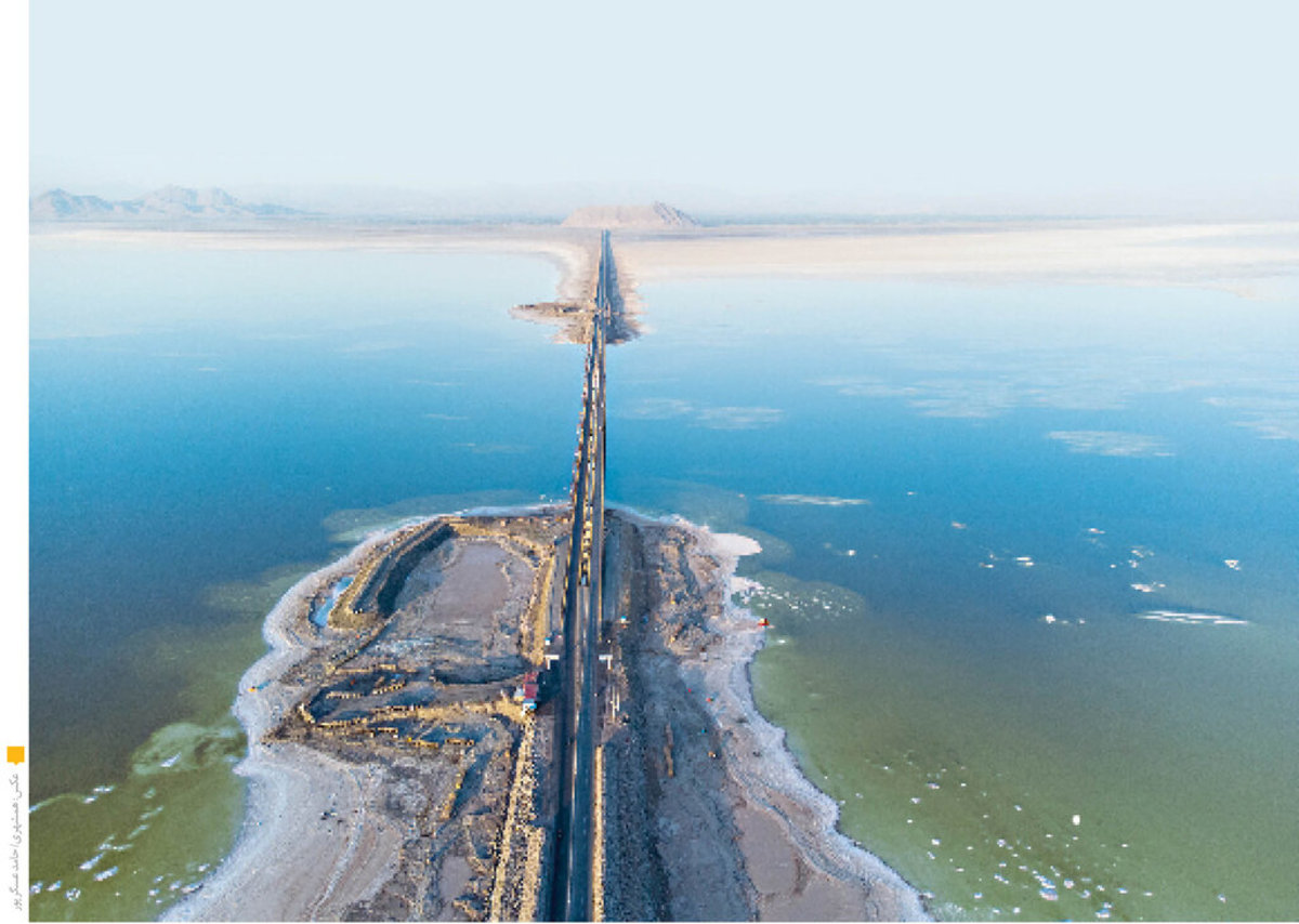 وسعت دریاچه ارومیه بیش از ۳۱۱ کیلومتر مربع افزایش یافت.