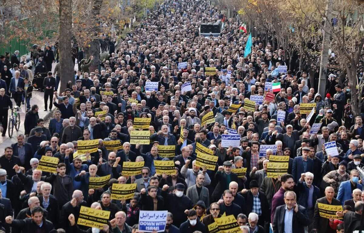 راهپیمایی البرزی ها در محکومیت حادثه تروریستی تکفیری در کرمان