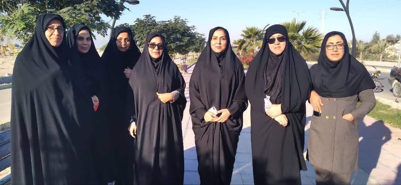 پیاده روی بانوان شاغل ادارات