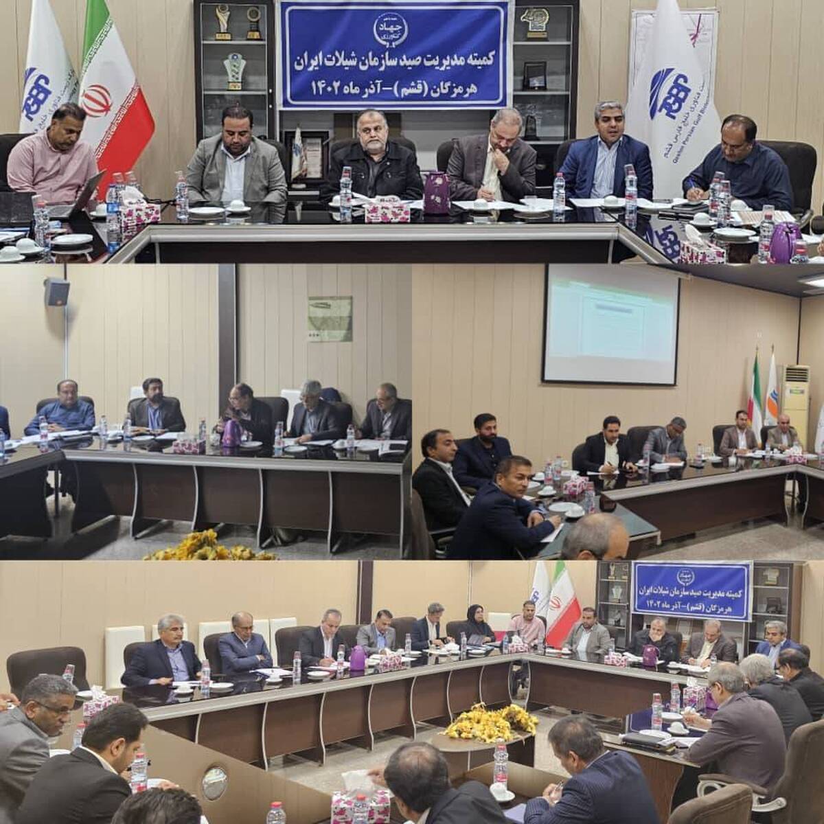 برگزاری کمیته مدیریت صید سازمان شیلات ایران در جزیره قشم