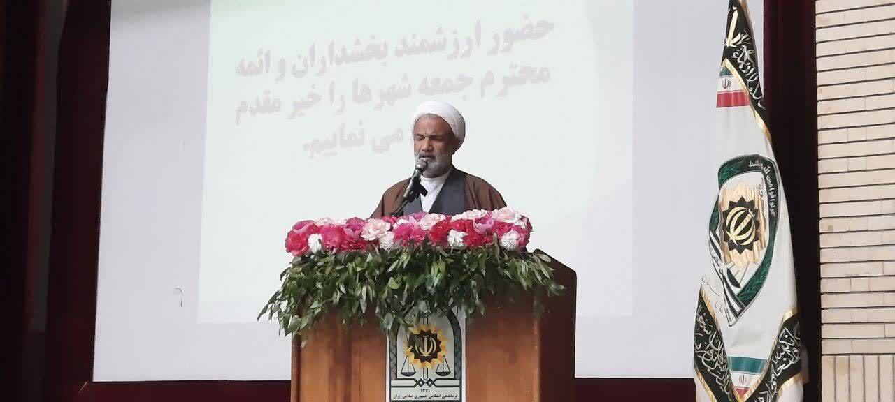 مراسم تودیع و معارفه فرمانده انتظامی شهرستان دشتستان