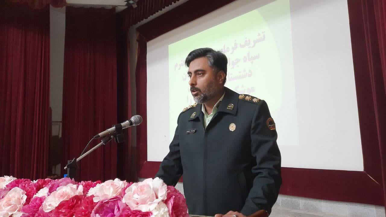 مراسم تودیع و معارفه فرمانده انتظامی شهرستان دشتستان