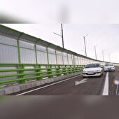 تقاطع بلوار سردار همدانی به صورت آزمایشی زیر بار ترافیک رفت