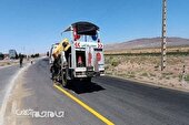 بیش از هزار کیلومتر از محورهای مواصلاتی خراسان شمالی خط کشی شد