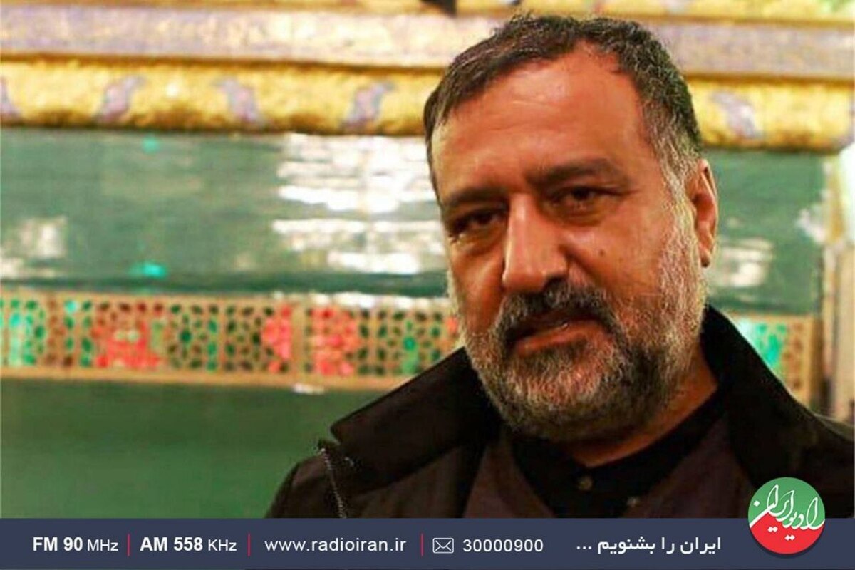 مراسم وداع با شهید سید رضی موسوی در رادیو ایران
