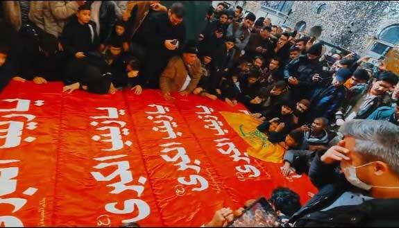 عکس و فیلم | تشییع پیکرهای شهدای عملیات تروریستی رژیم صهیونیستی در سوریه عکس و فیلم | تشییع پیکرهای شهدای عملیات تروریستی رژیم صهیونیستی در سوریه