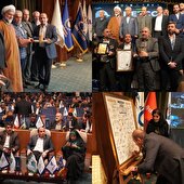 اهداء نشان معتبرترین و برترین تولید کننده کنتور برق در ایران به شرکت کنتورسازی ایران