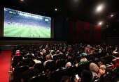 نمایش فوتبال تیم ملی امروز ،در سه سینمای فارس