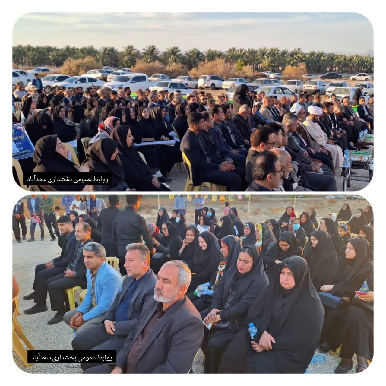 افتتاح و کلنگ زنی پروژه های عمرانی در شهرستان دشتستان