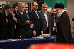 گزارش تصویری | حضور رهبر انقلاب در انتخابات مجلس شورای اسلامی و مجلس خبرگان رهبری