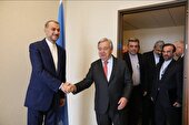 حمایت ایران از تلاش‌های دبیرکل سازمان ملل برای پایان دادن به جنگ علیه غزه