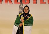 بانوی ایرانی، قهرمان مچ‌اندازی آسیا شد