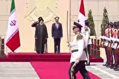 ببینید | استقبال رسمی بشار اسد از رئیس جمهور