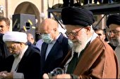نماز عید فطر به امامت رهبر معظم انقلاب اقامه شد