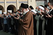 گزارش تصویری | اقامه نماز عید سعید فطر به امامت رهبر انقلاب اسلامی